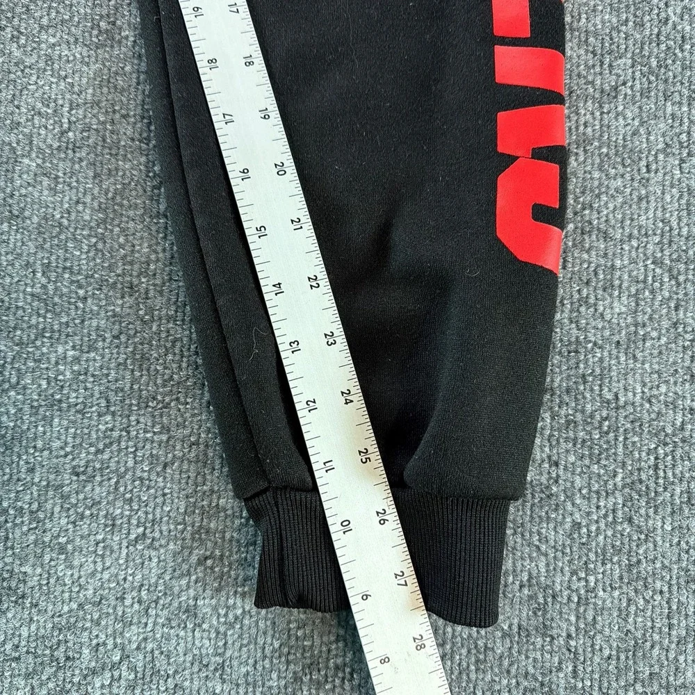NBA Portland Trail Blazers Youth Black Fleece Jogger Sweatpants Kids L 14-16